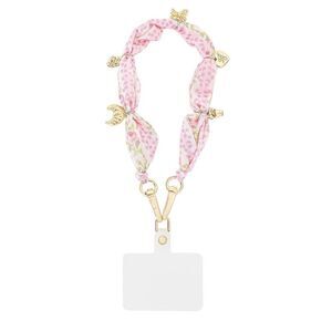 – Case-Mate Blooming Heirloom Anchor Card Scarf Phone Charm Strawberry Macaroon